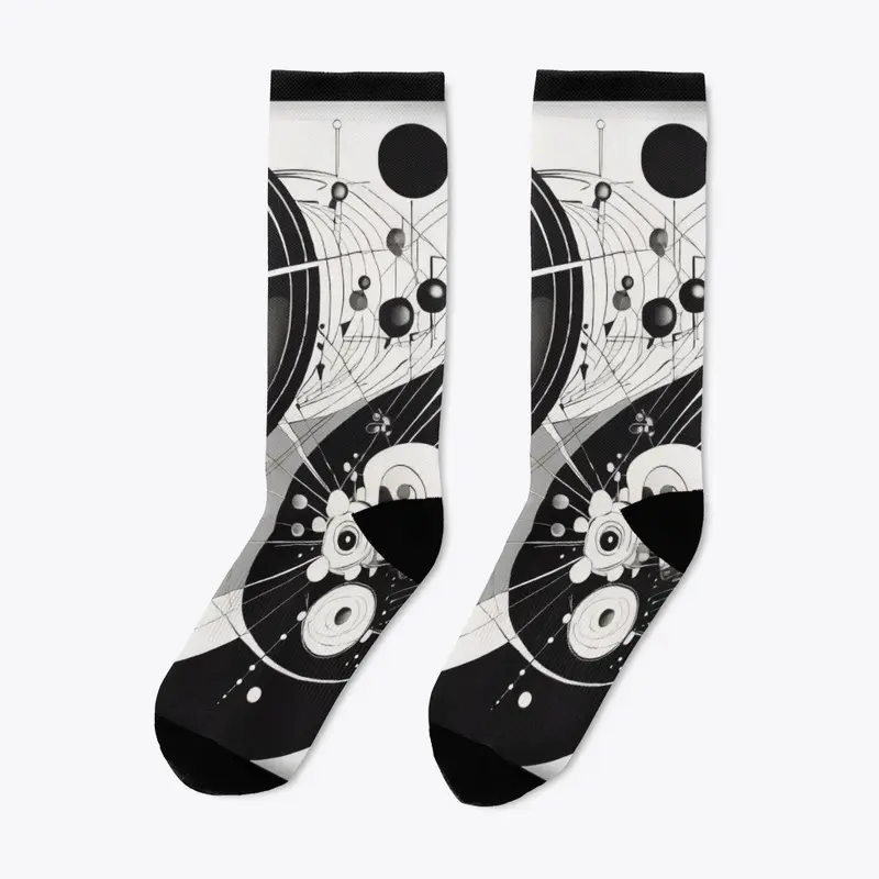 Chaotic Renaissance Socks